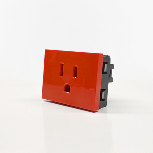 MOD.TOMA AMER.P/ENERG.EST. ROJO R7603